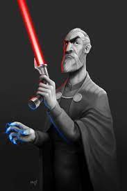 Artstation Count Dooku Adam Meah Star Wars Images Star Wars Guns Star Wars Jedi