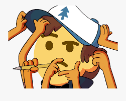 Anime Face Png Thinking Gravity Falls Emoji Discord Is Popular Png Clipart Cartoon Images Explore And Download More Related Imag In 2020 Anime Emoji Gravity Falls