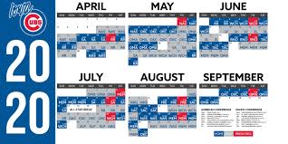The entire cubs schedule is on your phone & alarms are set locally. Iowa Cubs Announce 2020 Schedule Cubs