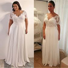 Hochzeitskleid prinzessin kleid brautkleid kleid. Plus Grosse Kurzen Armeln Spitze Chiffon Lange Hochzeit Kleider Sweep Zug Plissee Nach Mass Brautkleid Formale Vestidso De Mariee Wedding Dresses Aliexpress