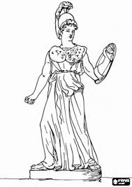 Ancient Greek Olympics Coloring Pages Athena In Greek Mythology The Goddess Of Strategic Warfare Wisd Coloring Pages Athena Goddess Illustrator Inspiration