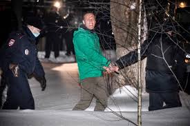 Russian court suspends navalny's political headquarters while it considers banning his organizations. Alexey Navalny S Fearless Return To Russia The New Yorker