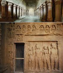 Cave #3 of the Kanheri Caves. Mumbai ...