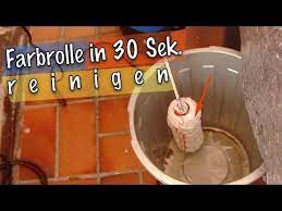 Auswaschhilfe Selber Bauen I Farbwalzen In 30 Sek Reinigen Youtube Farbwalzen Farbrollen Selber Bauen