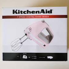 Target kitchen dining kitchenaid mixer pink 26. Kitchenaid 7 Speed Digital Hand Mixer Pink 220 Volts Tv Home Appliances Kitchen Appliances Hand Stand Mixers On Carousell