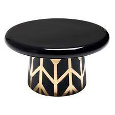 Maybe you would like to learn more about one of these? T Table Maxi In Glossy Black With Gold Details Designed By Jaime Hayon