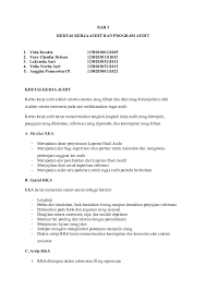 Kertas kerja tersebut terdiri atas sebagai berikut. Doc Aumen Bab 3 Docx Budi Darmawan Academia Edu