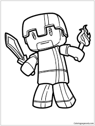 In the name of brevity, i'll assume you're either in creative mode, or have crafted your beacon(s) and have at least 9 resource blo. Aphmau Minecraft Coloring Pages Learny Kids