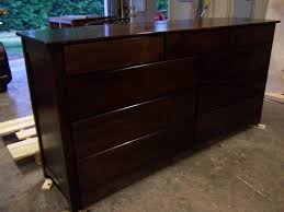 Reclaimed wood spacious nine drawer dresser. Custom Made Black Walnut Dresser By Bungalow White Oak Furniture Custommade Com