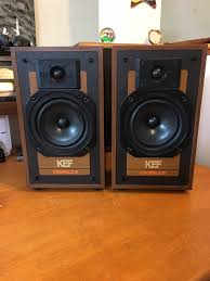 Kef Chorale Iii Bookshelf Speakers Vintage Made In England Bookshelf Speakers Vintage Speakers Kef