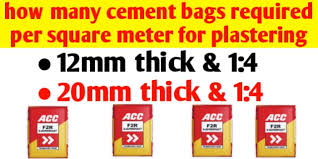 The calculator will indicate the number of 60 or 80 pound bags of quikrete® mortar mix you need to construct your project with a 3/8 inch mortar joint. How Many Cement Bags Per Square Meter For Plastering Civil Sir