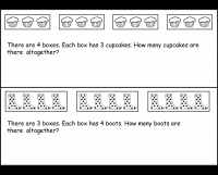 repeated addition multiplication word problems seven worksheets free printable worksheets worksheetfun