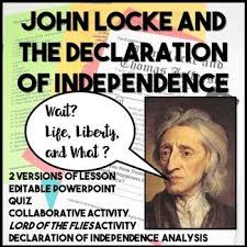 American Government And Civics John Locke And The Declaration Of Independence Social Studies Teacher Ms Social Studies Critical Thinking Activities