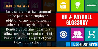 What Is Basic Salary Definition Formula Income Tax Exceldatapro Federal Income Tax Tax Deductions Dearness Allowance