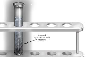 V 2 = 1 l. Irons Reaction To Hydrochloric Acid Is Slower Than Zinc