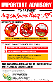 More than 7,000 hogs have been. Advisory To Prevent African Swine Fever
