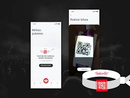 App Concept Rock In Rio Festival Cashless Qr Code Rio Festival Rock In Rio Qr Code