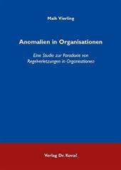 Anomalien von q in abhängigkeit von s. Socialnet Rezensionen Maik Vierling Anomalien In Organisationen Socialnet De