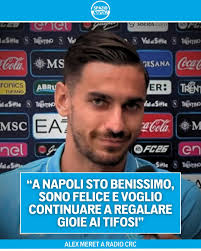 Alex Meret lancia messaggi d'amore ai tifosi del Napoli 😍 Il portiere  azzurro è intervenuto ai microfoni di Radio CRC, toccando diversi temi:  dalla preparazione alla nuova stagione, al retroscena Scudetto 🏆 #