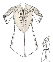 Start your valentine stitching now. Jerkin Detail