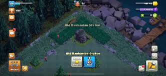 Old Barbarian Statue 