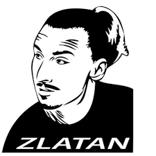 stickers foot zlatan ibrahimovic sport portrait noir et blanc beaux dessins coloriage monster yugioh