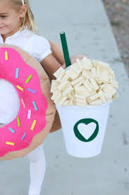 40+ clever food costumes that will kill this halloween. Coffee Donut Costume A Thoughtful Place