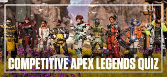 Related quizzes can be found here: Competitive Apex Legends Quiz Answers My Neobux Portal