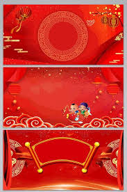 Chinese Style Red New Year Background Image Pikbest Backgrounds Background I New Year Background Images New Years Background Background Images