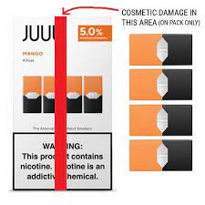 This product might come out of the box with a little bit of juice outside the pod. Juul Pod Mango 4 Pack Juul Vape Price Point Ny