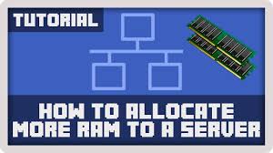 Create a new text document in the server directory. Server Tutorial How To Allocate More Ram To A Minecraft Server Youtube