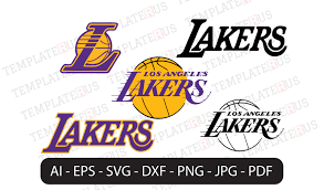 The nba championship logo vector free vector in coreldraw cdr cdr vector illustration graphic art design format format for free download 63 37kb. Los Angeles Lakers Logo Svg Dxf Clipart Cut File Vector Eps Ai Pdf Icon Silhouette Design Templaterus