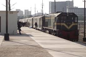 Train At Karachi City Station Pakistan Railways City Karachi