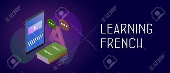 These letters are variant of the fundamental alphabet and can be taken from the latin language. Learning French Language Concept French Textbooks A Letter Of Latin Alphabet And Tablet Pc With An Online Video Course On The Screen E Learning And Teaching Header Footer Banner Web Template Royalty Free