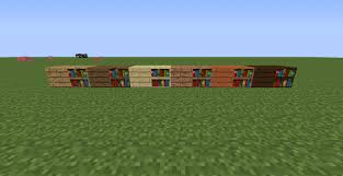 Add it to your hotbar and place it down in front of you to begin crafting. Different Planks On Bookshelves Suggestions Minecraft Java Edition Minecraft Forum Minecraft Forum