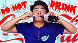 Do Not Drink Diet Coke And Mentos Warning Youtube