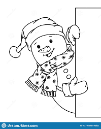 Pues nada, porque puedes colorear los dibujos de muñecos de nieve que hemos seleccionado para ti en esta sección. Dibujo Vectorial De Munecos De Nieve Escondido En Blanco Y Negro Para Colorear Ilustracion Del Vector Ilustracion De Sombrero Ocultar 162146383