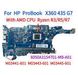 For HP ProBook X360 435 G7 With R3/R5/R7 CPU Laptop Motherboard M03441-601  | eBay