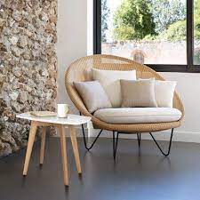 Allmodern Drake End Table In 2021 Rattan Chair Living Room Furniture Rattan Side Table