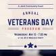 Annual Veterans Day Program event in Edison, NJ