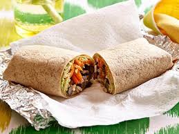 Brown Rice And Bean Burrito Recipe Food Network Recipes Rice And Bean Burrito Food