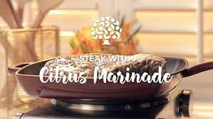 Steak With Citrus Marinade Florida Orange Juice