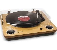 The truly vintage ones may cost a fortune, but there are far cheaper modern options that cost as little. Buy Ion Max Lp Belt Drive Turntable Wood Free Delivery Currys