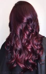 Thinking about red ombre hair? Red Violet Ombre Hair Color Novocom Top