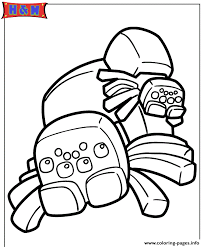 Online coloring pages for kids and parents. Spiders From Minecraft Video Game Coloring Pages Printable