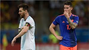 Fue sacrificado en el descanso para ganar salida con chará. Colombia 2 0 Argentina James Rodriguez Vs Lionel Messi