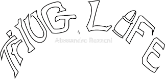 A page dedicated to a legend of rap music.we are trying to keep him alive, through his music Thug Life Tattoo Design By Alessandro Bozzoni