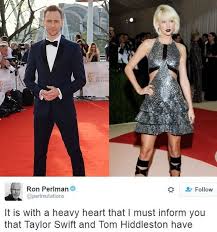The actor dated the musician for three months in 2016, and their relationship caused a media frenzy. Hiddleswift Over Taylor Swift And Tom Hiddleston Break Up After 3 Months The Internet Reacts Bellanaija