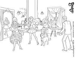 14 unique de barbie a colorier photos coloriage fee plan cours ece