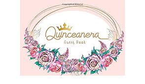 👑 follow to get the latest xv trends 👑 tag us and be featured 👑 use #quinceaneradotcom 👑 youtube: Quinceanera Guest Book Mis Quince 15th Birthday Guest Book Great For Guest To Write Their Names And Thoughts Memories 8 25x6inches Pink Flower Cover Publishing Modhouses 9781070864020 Amazon Com Books